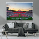 NC State Wolfpack Football Team Print Wall Art - Raleigh