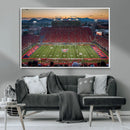 Arizona Wildcats Football Team Print - Tucson Arizona by MyGreatCanvas | Canvas Wall Art Prints | Photo Prints & Wall Decor
