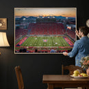 Arizona Wildcats Football Team Print - Tucson Arizona