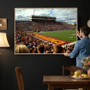 Central Michigan University Chippewas Football Team Print -