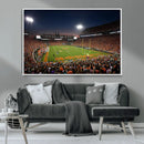 Clemson University Tigers Art Print, Football Team Print -