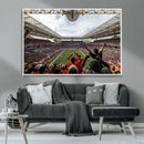 Miami Hurricanes Football Team Wall Art Print - Miami Hard