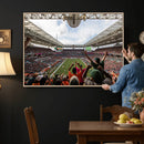 Miami Hurricanes Football Team Wall Art Print - Miami Hard