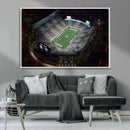 Michigan State Spartans Football Team Print - East Lansing