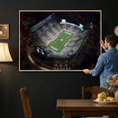 Michigan State Spartans Football Team Print - East Lansing