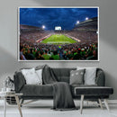 Michigan State Spartans Football Team Print - East Lansing