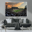 Michigan State Spartans Football Team Print - East Lansing