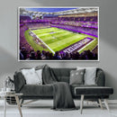Northwestern University Wildcats Football Team Print -