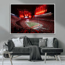 Ohio State University Buckeyes Football Team Print - by MyGreatCanvas | Canvas Wall Art Prints | Photo Prints & Wall Decor