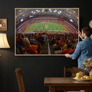 Syracuse University Orange Football Canvas Print, Football