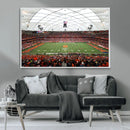 Syracuse University Orange Football Team Print - Syracuse by MyGreatCanvas | Canvas Wall Art Prints | Photo Prints & Wall Decor