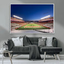 Rutgers Scarlet Knights Football Team Print - Piscataway SHI by MyGreatCanvas | Canvas Wall Art Prints | Photo Prints & Wall Decor