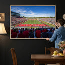 Ball State Cardinals Football Team Print - Muncie Scheumann