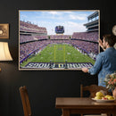 TCU Horned Frogs Football Team Print - Fort Worth Amon G.