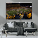 West Virginia Uni Mountaineers Football Team Print - Milan