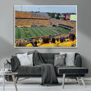 Puskar Stadium Canvas Print Wall Art - Morgantown Print -