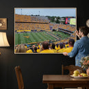 Puskar Stadium Canvas Print Wall Art - Morgantown Print -