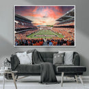 Oregon State Beavers Football Team Print - Corvallis Reser by MyGreatCanvas | Canvas Wall Art Prints | Photo Prints & Wall Decor