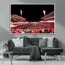 Oregon State Beavers Football Team Print - Corvallis Reser