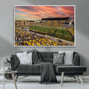 University of Wyoming Cowboys Football Team Print - Laramie by MyGreatCanvas | Canvas Wall Art Prints | Photo Prints & Wall Decor