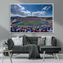 Air Force Falcons Football Team Print - Colorado Springs by MyGreatCanvas | Canvas Wall Art Prints | Photo Prints & Wall Decor