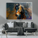 Abstract Horse Wall Art Canvas Print | Farmhouse Wall Decor by MyGreatCanvas | Canvas Wall Art Prints | Photo Prints & Wall Decor