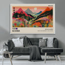 Yayoi 1986 Wall Art Print – Vibrant Sabi Sabi Japanese