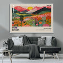 Old Barn Wall Art Canvas Print – Framed Rustic Moody Farm