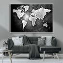 World Map Wall Art Canvas Print – Framed Wall Art for by MyGreatCanvas | Canvas Wall Art Prints | Photo Prints & Wall Decor