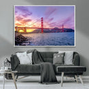 Golden Gate Bridge Wall Art Canvas Print – Framed San by MyGreatCanvas | Canvas Wall Art Prints | Photo Prints & Wall Decor
