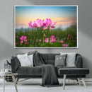 Pink Flower on the Mountain Canvas Print, Framed Pink Flower by MyGreatCanvas | Canvas Wall Art Prints | Photo Prints & Wall Decor