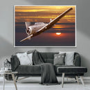 Old War Plane Wall Art Canvas Print by MyGreatCanvas | Canvas Wall Art Prints | Photo Prints & Wall Decor
