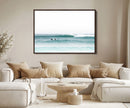 Surfing Wall Art Canvas Print – Framed Ocean Waves