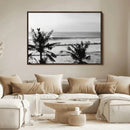 Tropical Coastline Wall Art Canvas Print – Framed Palm Trees by MyGreatCanvas | Canvas Wall Art Prints | Photo Prints & Wall Decor