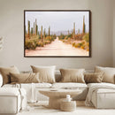 Desert Cactus Wall Art Canvas Print – Framed Southwestern by MyGreatCanvas | Canvas Wall Art Prints | Photo Prints & Wall Decor