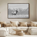Elk Photography Wall Art Canvas Print, Framed Mountain by MyGreatCanvas | Canvas Wall Art Prints | Photo Prints & Wall Decor