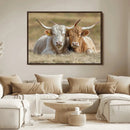 Cow Wall Art Canvas Print – Framed Rustic Animal Decor with by MyGreatCanvas | Canvas Wall Art Prints | Photo Prints & Wall Decor