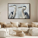 Blue Heron Wall Art Canvas Print – Coastal Bird by MyGreatCanvas | Canvas Wall Art Prints | Photo Prints & Wall Decor