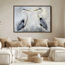 Heron Wall Art Wall Art Canvas Print, Framed Bird Canvas by MyGreatCanvas | Canvas Wall Art Prints | Photo Prints & Wall Decor