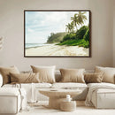 Relaxing Beach Wall Art Canvas Print – Framed Ocean View Art by MyGreatCanvas | Canvas Wall Art Prints | Photo Prints & Wall Decor