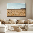 Desert Plains Wall Art Canvas Print, Golden Light Over Dry by MyGreatCanvas | Canvas Wall Art Prints | Photo Prints & Wall Decor
