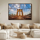 Brooklyn Bridge Manhattan Wall Art Canvas Print by MyGreatCanvas | Canvas Wall Art Prints | Photo Prints & Wall Decor