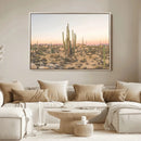 Desert Cactus Wall Art Canvas Print – Framed Desert Art by MyGreatCanvas | Canvas Wall Art Prints | Photo Prints & Wall Decor