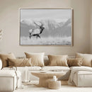 Elk Photography Wall Art Canvas Print, Framed Mountain by MyGreatCanvas | Canvas Wall Art Prints | Photo Prints & Wall Decor