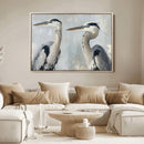 Blue Heron Wall Art Canvas Print – Coastal Bird by MyGreatCanvas | Canvas Wall Art Prints | Photo Prints & Wall Decor
