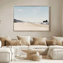 Minimalist Beach Wall Art Canvas Print – Framed Coastal by MyGreatCanvas | Canvas Wall Art Prints | Photo Prints & Wall Decor