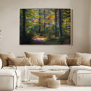 Autumn Forest Wall Art Canvas Print – Framed Fall Woodland by MyGreatCanvas | Canvas Wall Art Prints | Photo Prints & Wall Decor