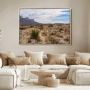 Texas Desert Landscape Wall Art Canvas Print – Rugged by MyGreatCanvas | Canvas Wall Art Prints | Photo Prints & Wall Decor
