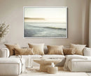Coastal Cliffs Wall Art Canvas Print – Misty Ocean Seascape