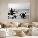 Tropical Coastline Wall Art Canvas Print – Framed Palm Trees by MyGreatCanvas | Canvas Wall Art Prints | Photo Prints & Wall Decor